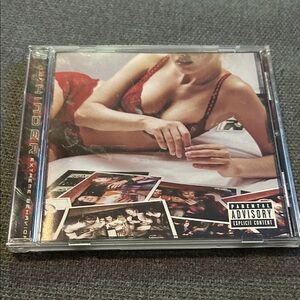 CD Album with Red Cover Art